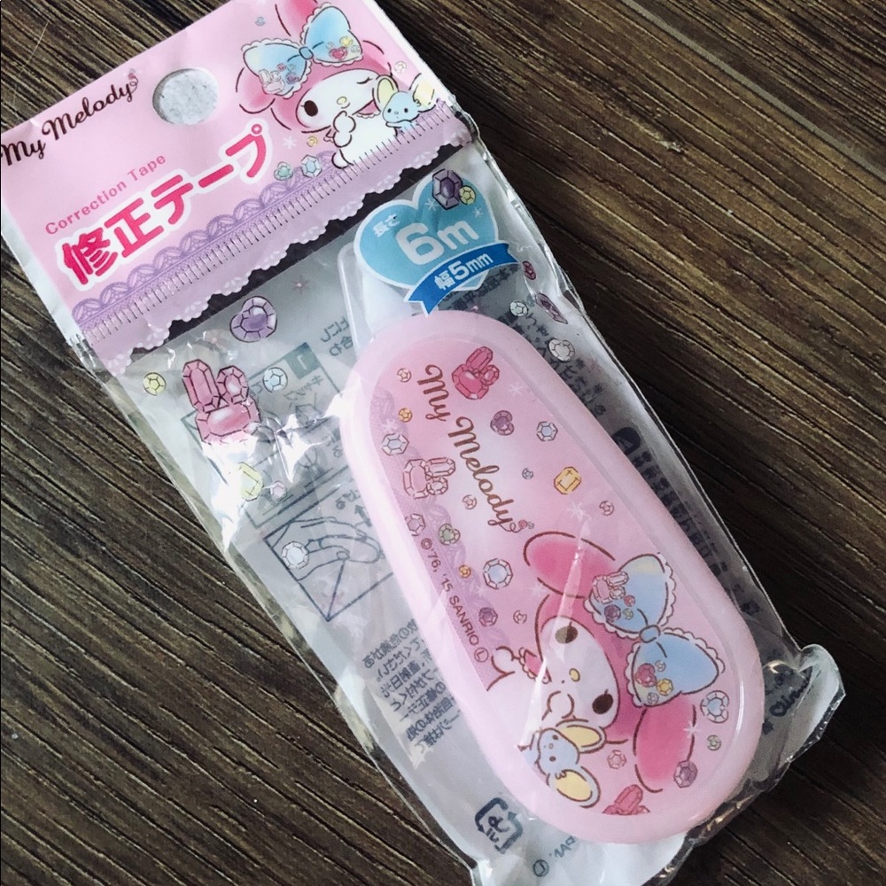 MY MELODY-Imported (NWT) Correction Tape